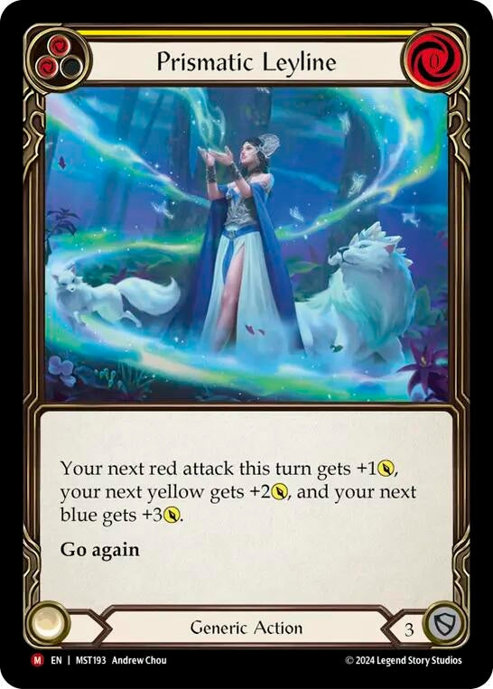 Image for Prismatic Leyline (Part the Mistveil) (MST193) - Flesh and Blood TCG