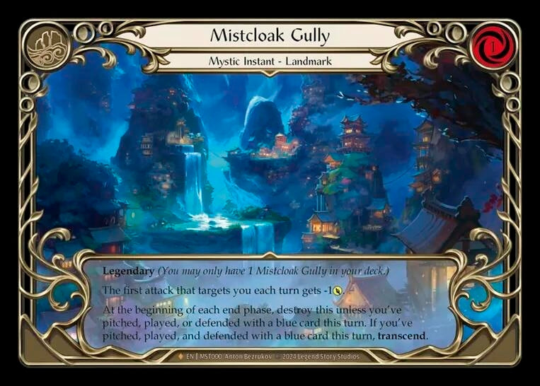 Image for Mistcloak Gully // Inner Chi (Part the Mistveil) (MST000) - Flesh and Blood TCG