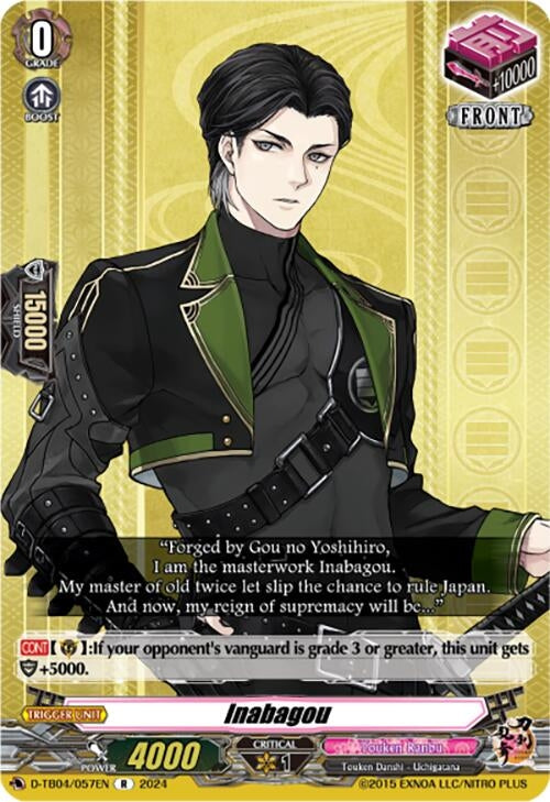 Image for Inabagou (D-TB04: Touken Ranbu ONLINE 2023) (D-TB04/057EN) - Cardfight Vanguard