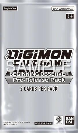 Image for Beginning Observer Pre-Release Pack - Digimon Card Game