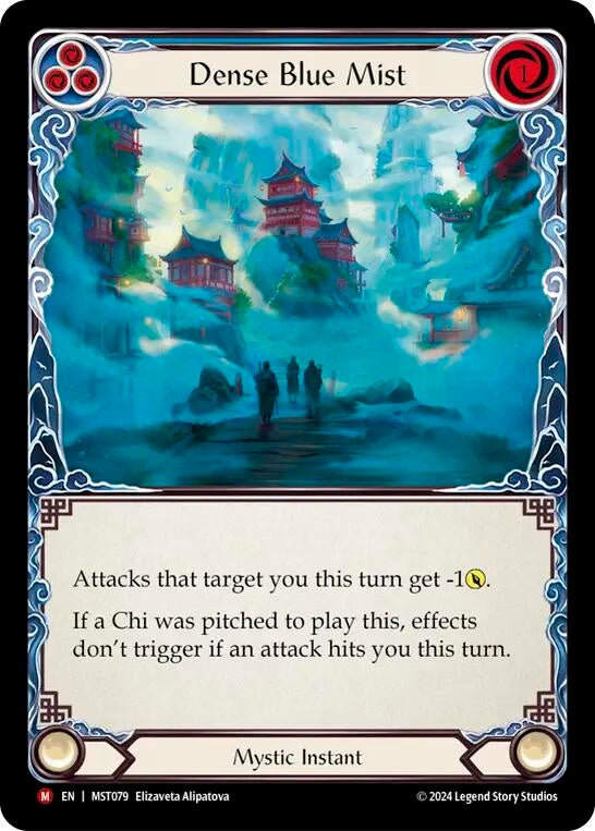 Image for Dense Blue Mist (Part the Mistveil) (MST079) - Flesh and Blood TCG