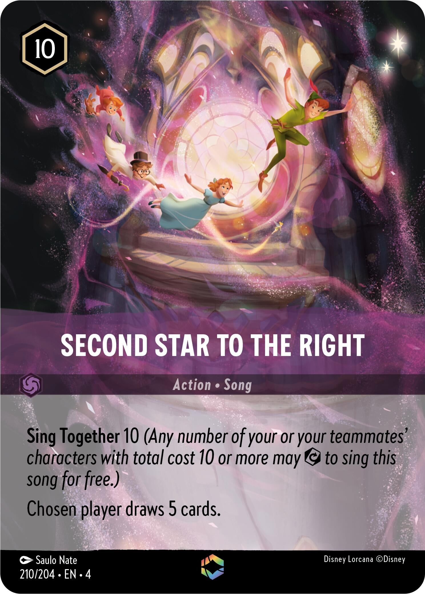 Image for Second Star to the Right (Enchanted) (4) (210)