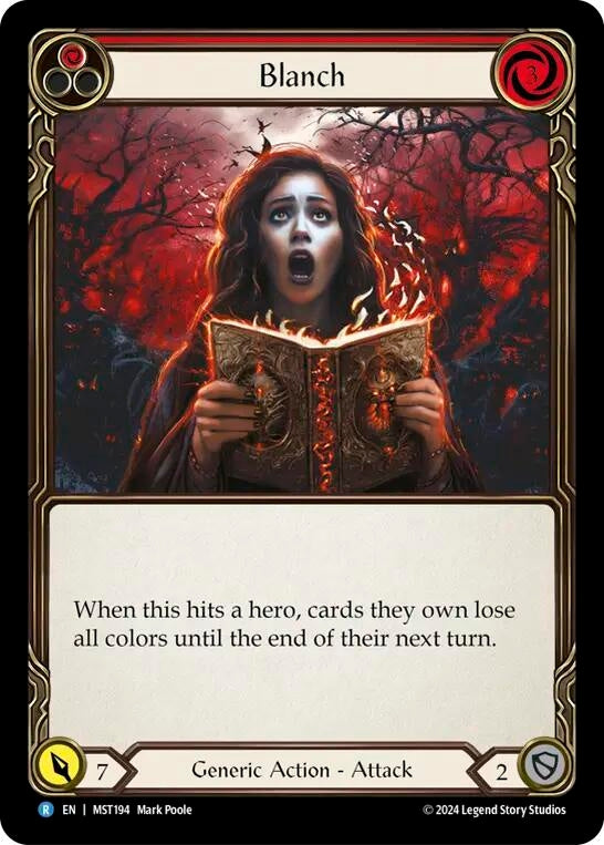 Image for Blanch (Red) (Part the Mistveil) (MST194) - Flesh and Blood TCG