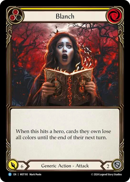 Image for Blanch (Yellow) (Part the Mistveil) (MST195) - Flesh and Blood TCG