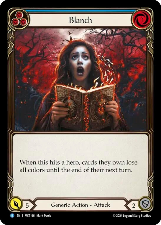 Image for Blanch (Blue) (Part the Mistveil) (MST196) - Flesh and Blood TCG