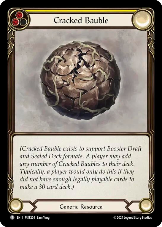 Image for Cracked Bauble (Part the Mistveil) (MST224) - Flesh and Blood TCG