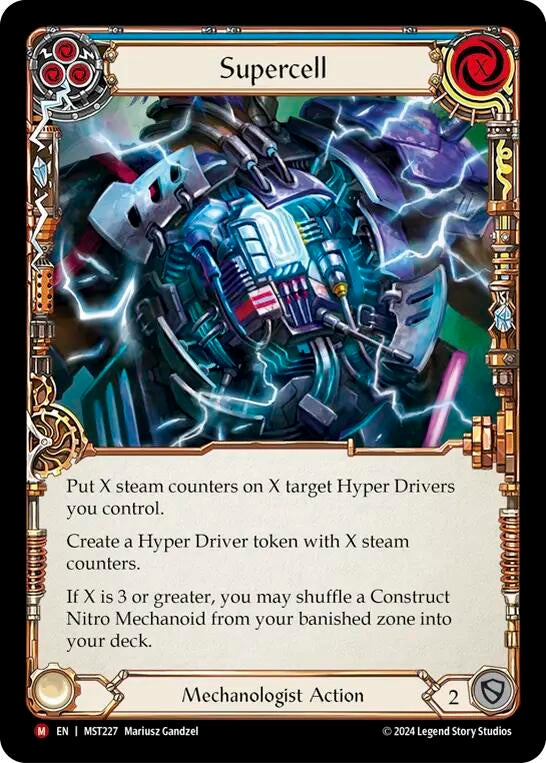 Image for Supercell (Part the Mistveil) (MST227) - Flesh and Blood TCG
