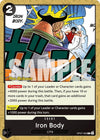 Image for Iron Body (500 Years in the Future Pre-Release Cards) (OP07-095) - One Piece Card Game