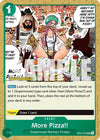 Image for More Pizza!! (500 Years in the Future Pre-Release Cards) (OP07-037) - One Piece Card Game