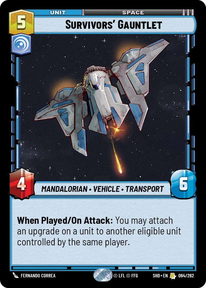 Image for Survivors' Gauntlet (Shadows of the Galaxy) (064/262) - Star Wars: Unlimited