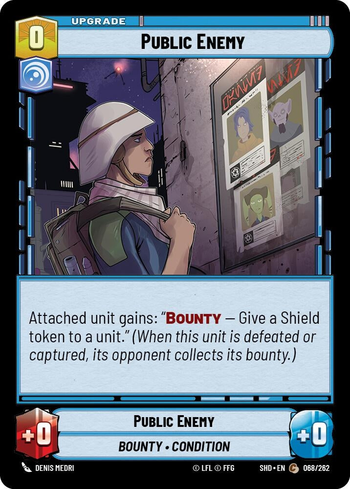 Image for Public Enemy (Shadows of the Galaxy) (068/262) - Star Wars: Unlimited