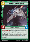 Image for Kihraxz Heavy Fighter (Shadows of the Galaxy) (118/262) - Star Wars: Unlimited