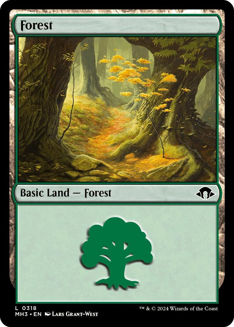 Image for Forest (0318) (Modern Horizons 3) (318) - Magic: The Gathering