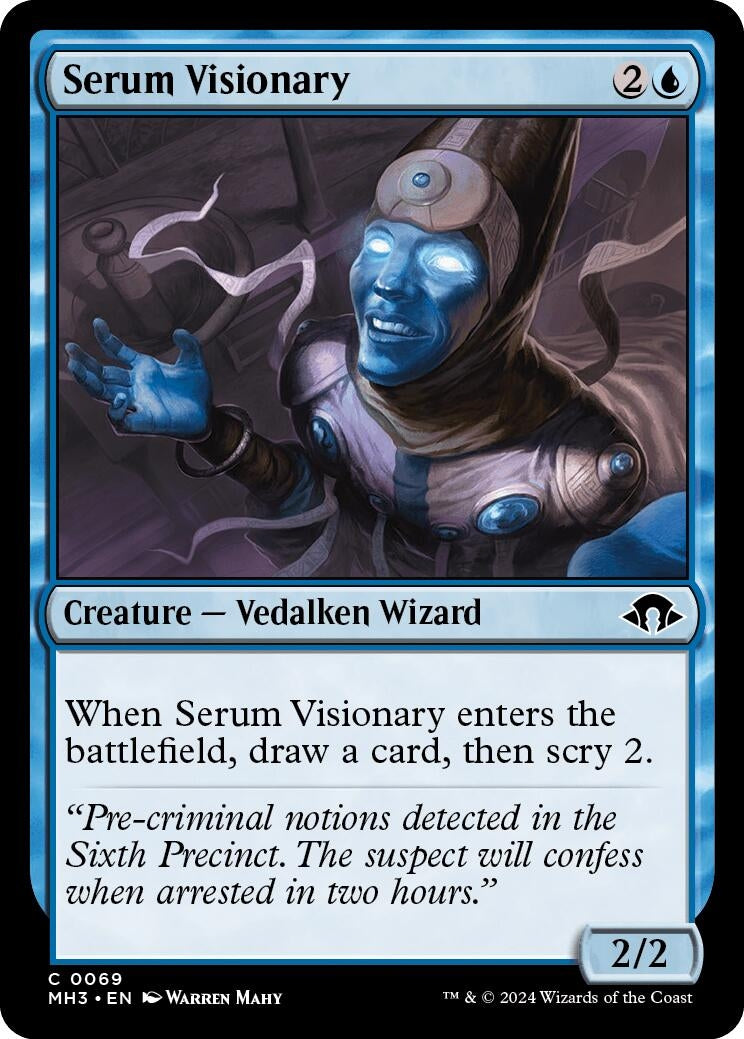 Image for Serum Visionary (Modern Horizons 3) (69) - Magic: The Gathering