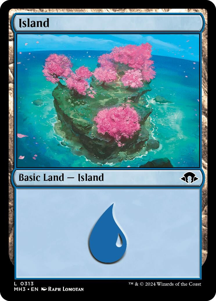 Image for Island (0313) (Modern Horizons 3) (313) - Magic: The Gathering