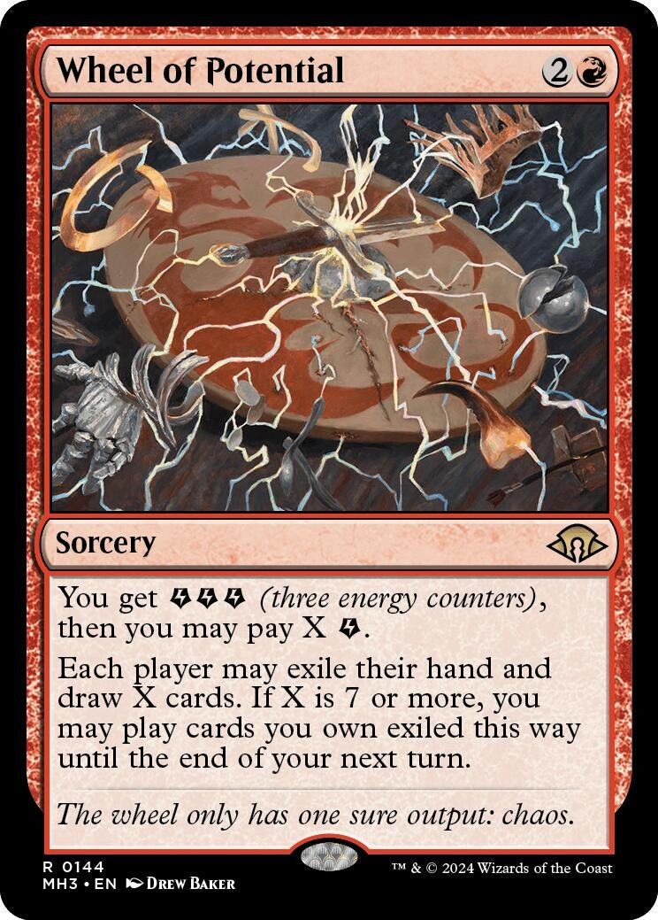 Image for Wheel of Potential (Modern Horizons 3) (144) - Magic: The Gathering