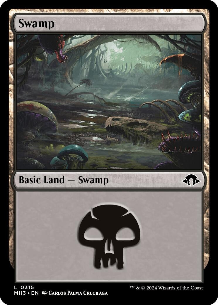 Image for Swamp (0315) (Modern Horizons 3) (315) - Magic: The Gathering