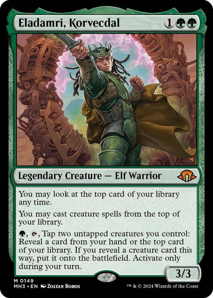Image for Eladamri, Korvecdal (Modern Horizons 3) (149) - Magic: The Gathering