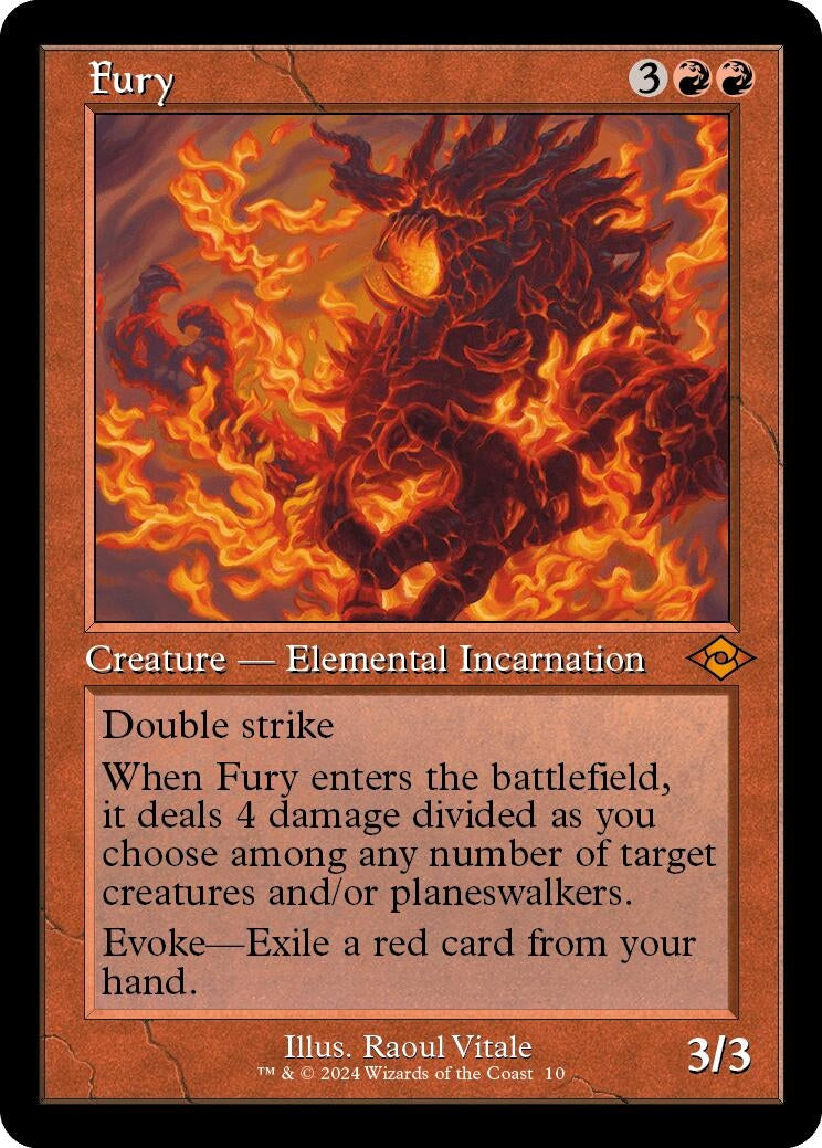 Image for Fury (Retro Frame) (Modern Horizons 2) (10) - Magic: The Gathering