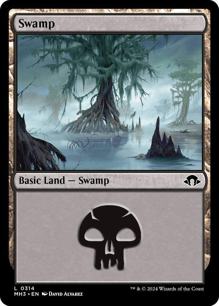 Image for Swamp (0314) (Modern Horizons 3) (314) - Magic: The Gathering