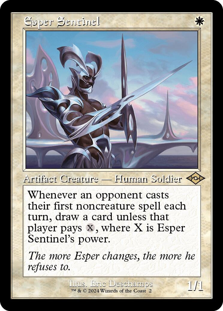 Image for Esper Sentinel (Retro Frame) (Modern Horizons 2) (2) - Magic: The Gathering