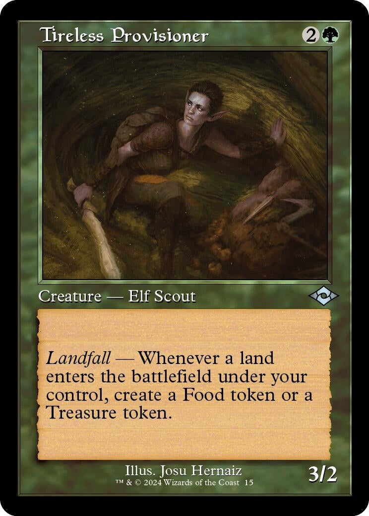 Image for Tireless Provisioner (Retro Frame) (Modern Horizons 2) (15) - Magic: The Gathering