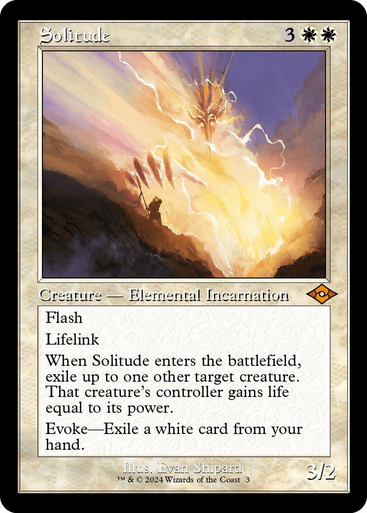 Image for Solitude (Retro Frame) (Modern Horizons 2) (3) - Magic: The Gathering