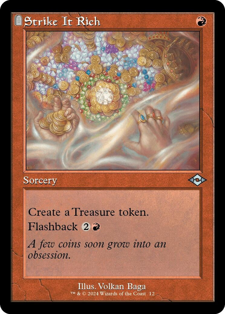 Image for Strike It Rich (Retro Frame) (Modern Horizons 2) (12) - Magic: The Gathering