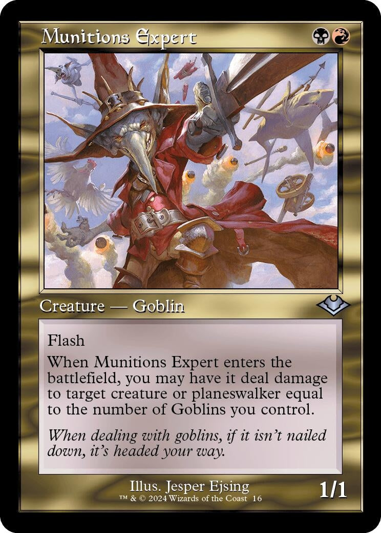Image for Munitions Expert (Retro Frame) (Modern Horizons) (16) - Magic: The Gathering