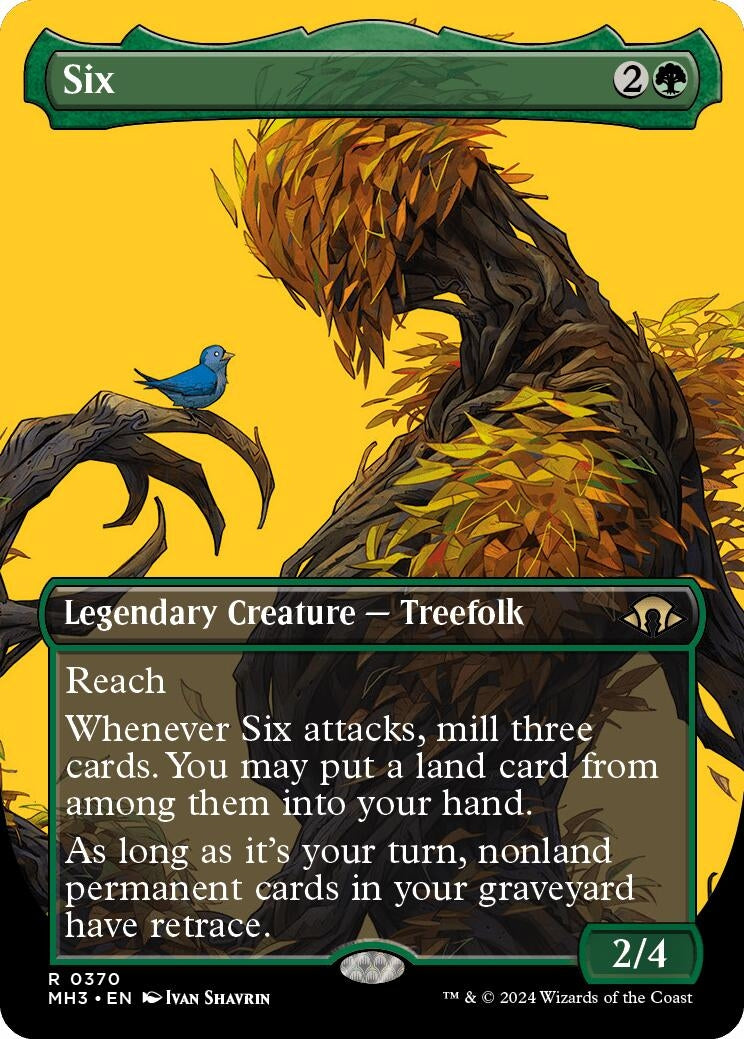 Image for Six (Borderless) (Modern Horizons 3) (370) - Magic: The Gathering