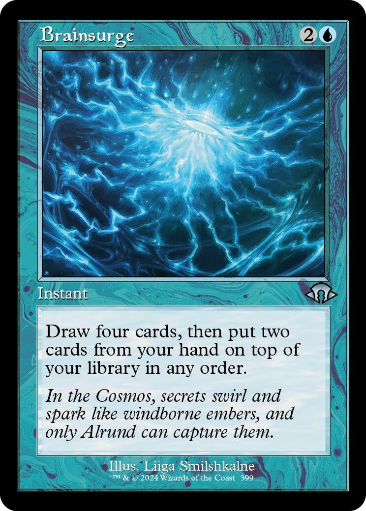 Image for Brainsurge (Retro Frame) (Modern Horizons 3) (399) - Magic: The Gathering