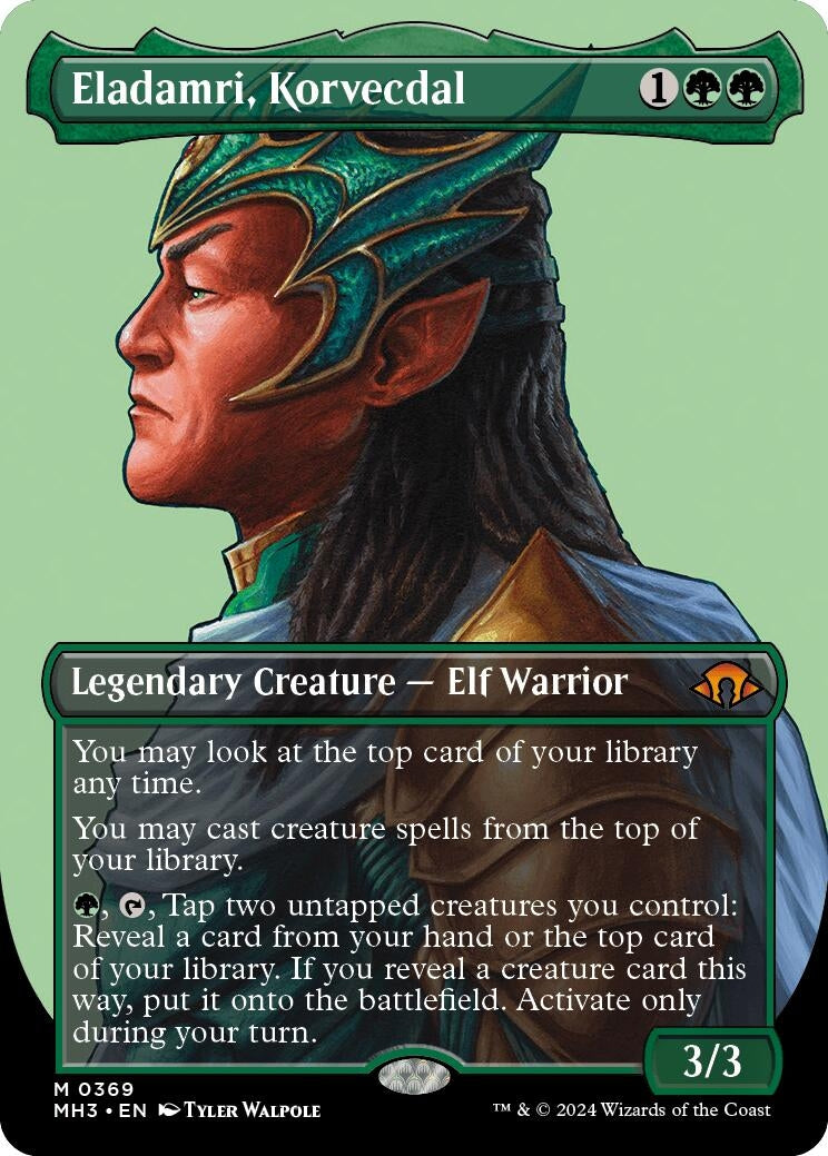 Image for Eladamri, Korvecdal (Borderless) (Modern Horizons 3) (369) - Magic: The Gathering
