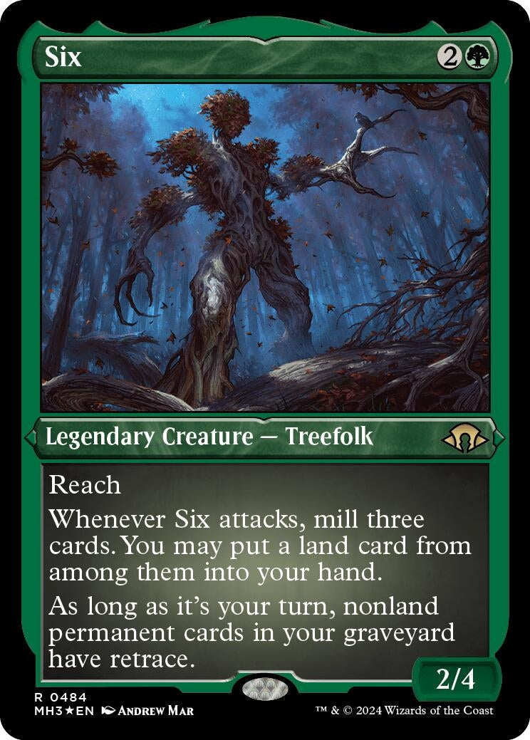 Image for Six (Foil Etched) (Modern Horizons 3) (484) - Magic: The Gathering