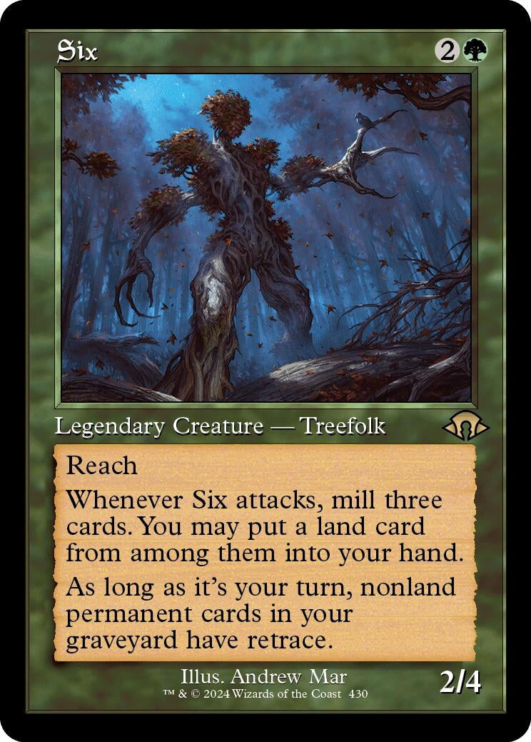 Image for Six (Retro Frame) (Modern Horizons 3) (430) - Magic: The Gathering