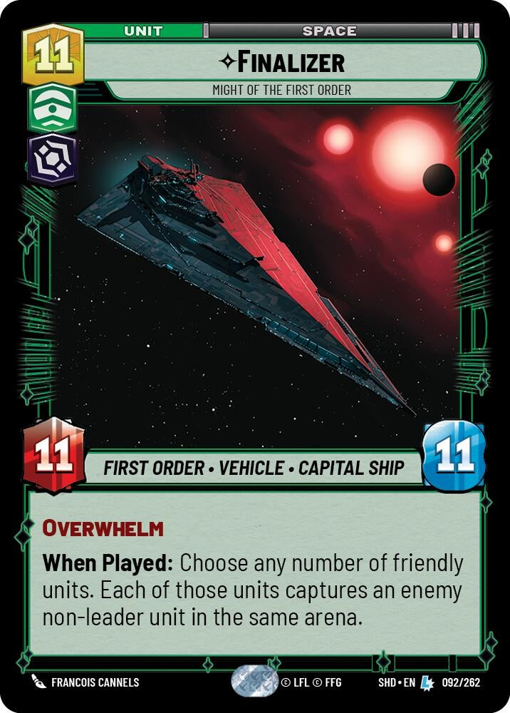 Image for Finalizer - Might of the First Order (Shadows of the Galaxy) (092/262) - Star Wars: Unlimited