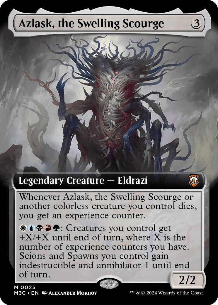 Image for Azlask, the Swelling Scourge (Extended Art) (Commander: Modern Horizons 3) (25) - Magic: The Gathering