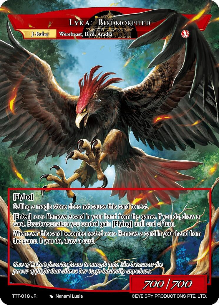 Image for Lyka: Birdmorphed (Thoth of the Trinity) (TTT-018 JR) - Force of Will