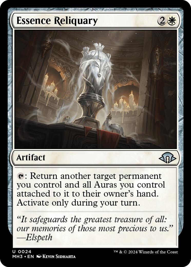 Image for Essence Reliquary (Modern Horizons 3) (24) - Magic: The Gathering