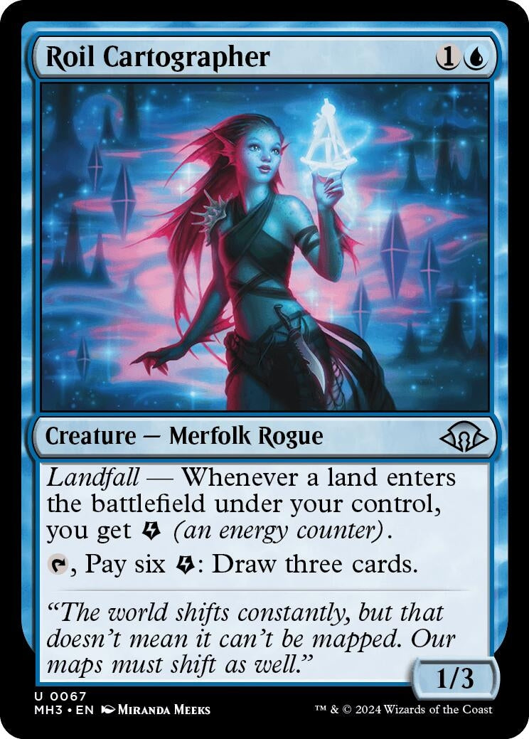Image for Roil Cartographer (Modern Horizons 3) (67) - Magic: The Gathering