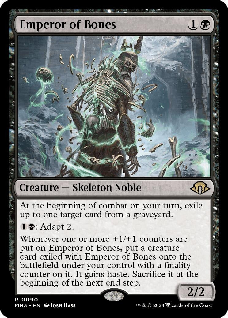 Image for Emperor of Bones (Modern Horizons 3) (90) - Magic: The Gathering