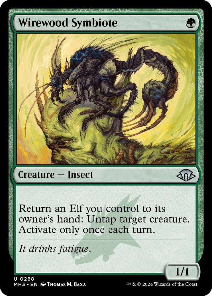 Image for Wirewood Symbiote (Modern Horizons 3) (288) - Magic: The Gathering