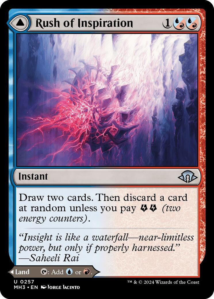 Image for Rush of Inspiration (Modern Horizons 3) (257) - Magic: The Gathering