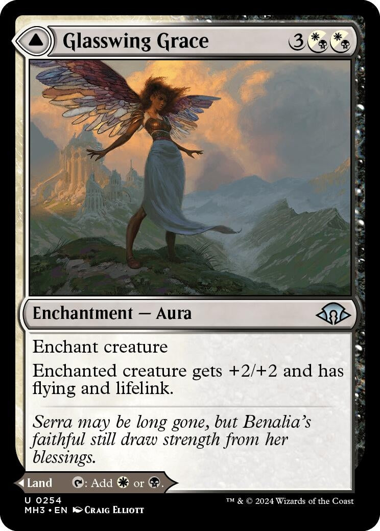 Image for Glasswing Grace (Modern Horizons 3) (254) - Magic: The Gathering