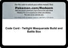 Image for Code Card - Twilight Masquerade Build and Battle Box - Pokemon