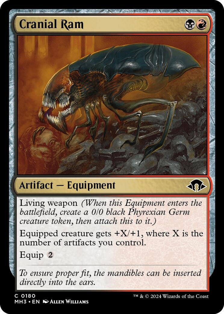 Image for Cranial Ram (Modern Horizons 3) (180) - Magic: The Gathering