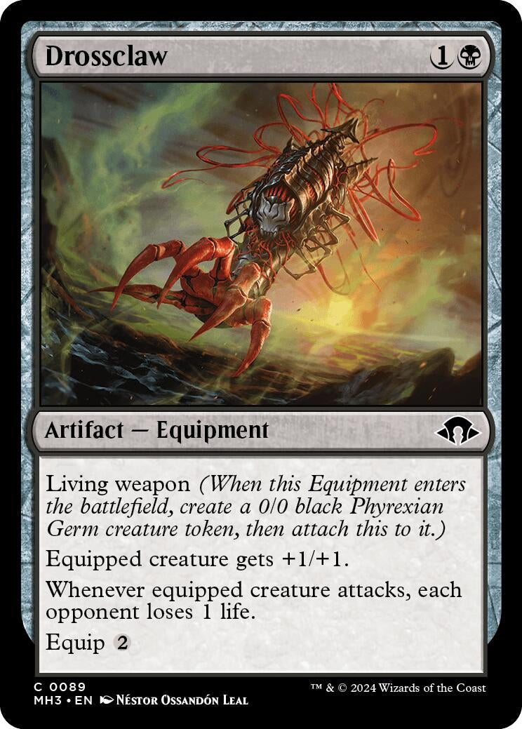 Image for Drossclaw (Modern Horizons 3) (89) - Magic: The Gathering