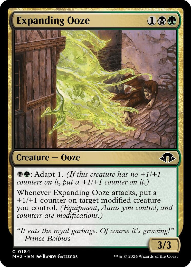 Image for Expanding Ooze (Modern Horizons 3) (184) - Magic: The Gathering