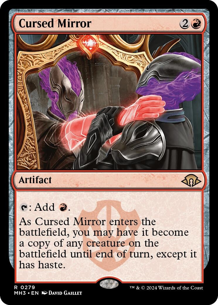 Image for Cursed Mirror (Modern Horizons 3) (279) - Magic: The Gathering