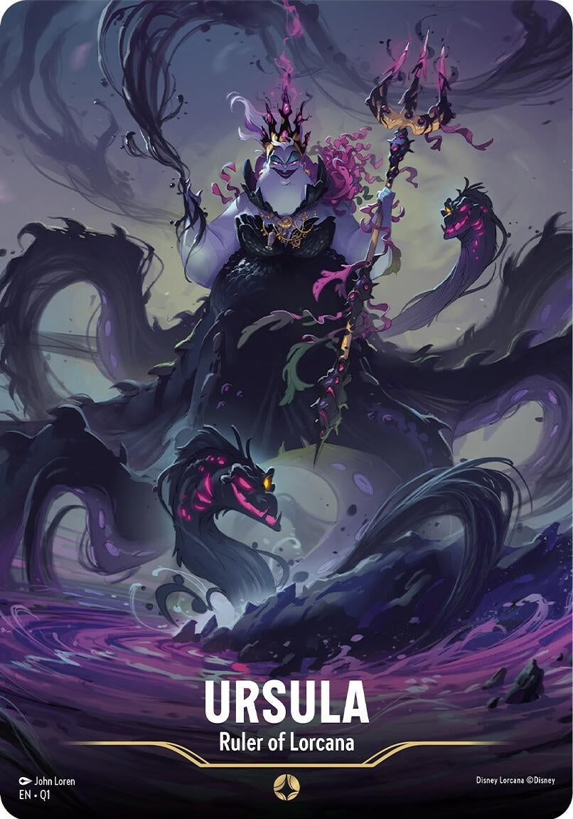 Image for Ursula - Ruler of Lorcana (Oversized) (Q1)