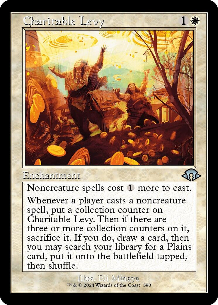 Image for Charitable Levy (Retro Frame) (Modern Horizons 3) (390) - Magic: The Gathering